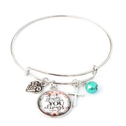 Cross Bible Bracelet – Adjustable Christian Wristband