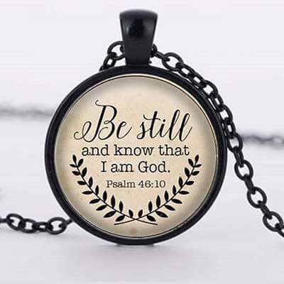 Be Still & Know Necklace