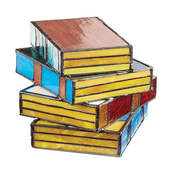 Stacked Books Lamp – Vintage-Inspired Reading Light
