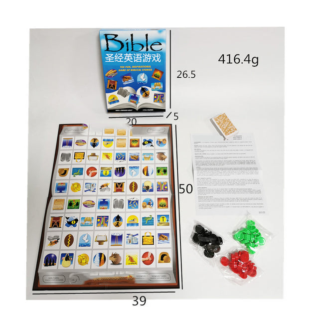 Bible Sequence Game – Faith-Based Family Board Game