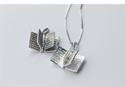 Silver Cross Bible Pendant – Christian Jewelry