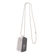 Black Bible Necklace – Stainless Steel Christian Jewelry
