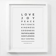 Love Is Patient Wall Art – Bible Verse Canvas