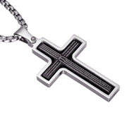 Rotatable Bible Verse Cross Necklace