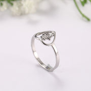 Palm Eye Religion Faith Ring