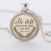 Be Still & Know Necklace