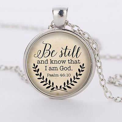Be Still & Know Necklace