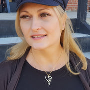 Stainless Steel AMAZING GRACE Necklace