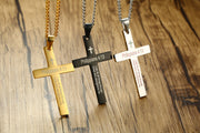Philippians Bible Verse Necklace – Stainless Steel Pendant