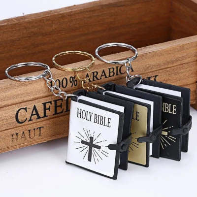 Bible Verse Cross Necklace – Stainless Steel Pendant