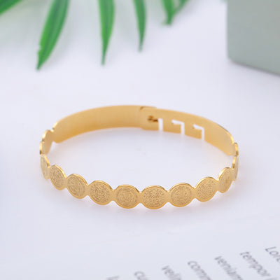 Jesus Scripture Bracelet – Adjustable Stainless Steel