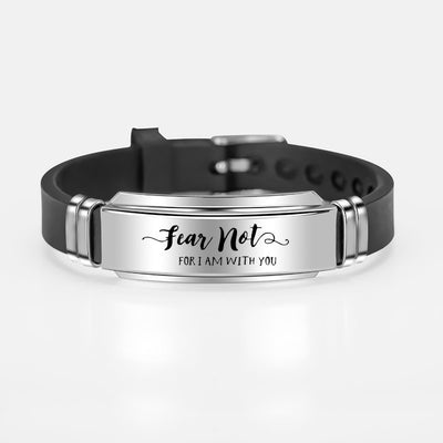 Bible Psalms Stainless Steel Bracelet