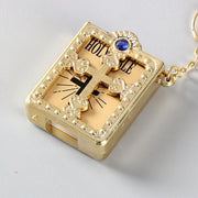 Mini Holy Bible Keychain – Christian Faith Accessory