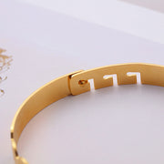 Jesus Scripture Bracelet – Adjustable Stainless Steel