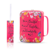 Bible Storage Bag with Bookmark – Printed Protective Cover