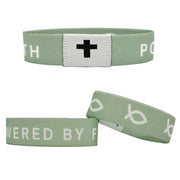NFC Bracelet – Cross & Peace Dove Wristband