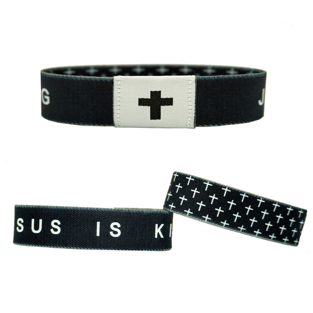 NFC Bracelet – Cross & Peace Dove Wristband