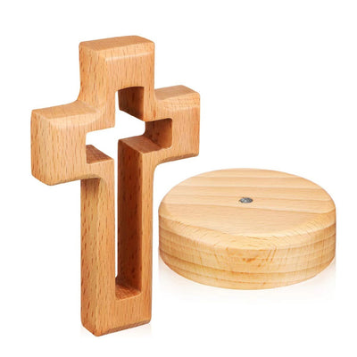 Wooden Church Cross Easter Supplies Decoration