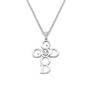 Stainless Steel AMAZING GRACE Necklace
