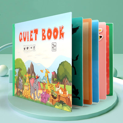 Children's Reusable Learning Book Set – Fun & Educational