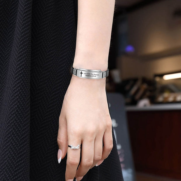 Classic Psalms Bible Verse Bracelet – Christian Bangle