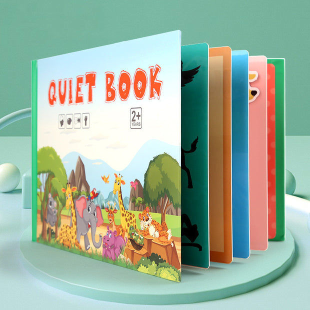 Children's Reusable Learning Book Set – Fun & Educational