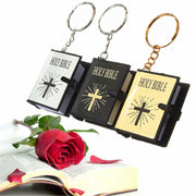 Mini English Holy Bible Keychain